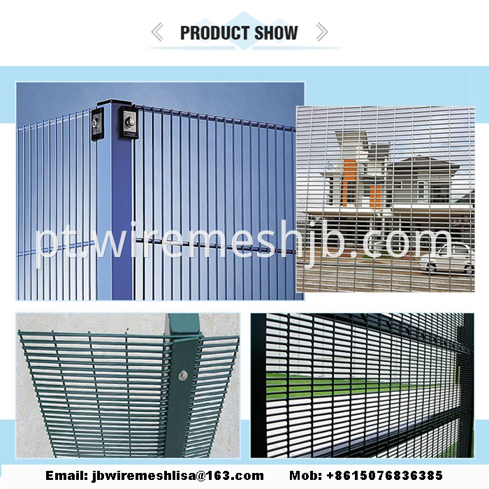 PVC Coated High Security 358 Fence